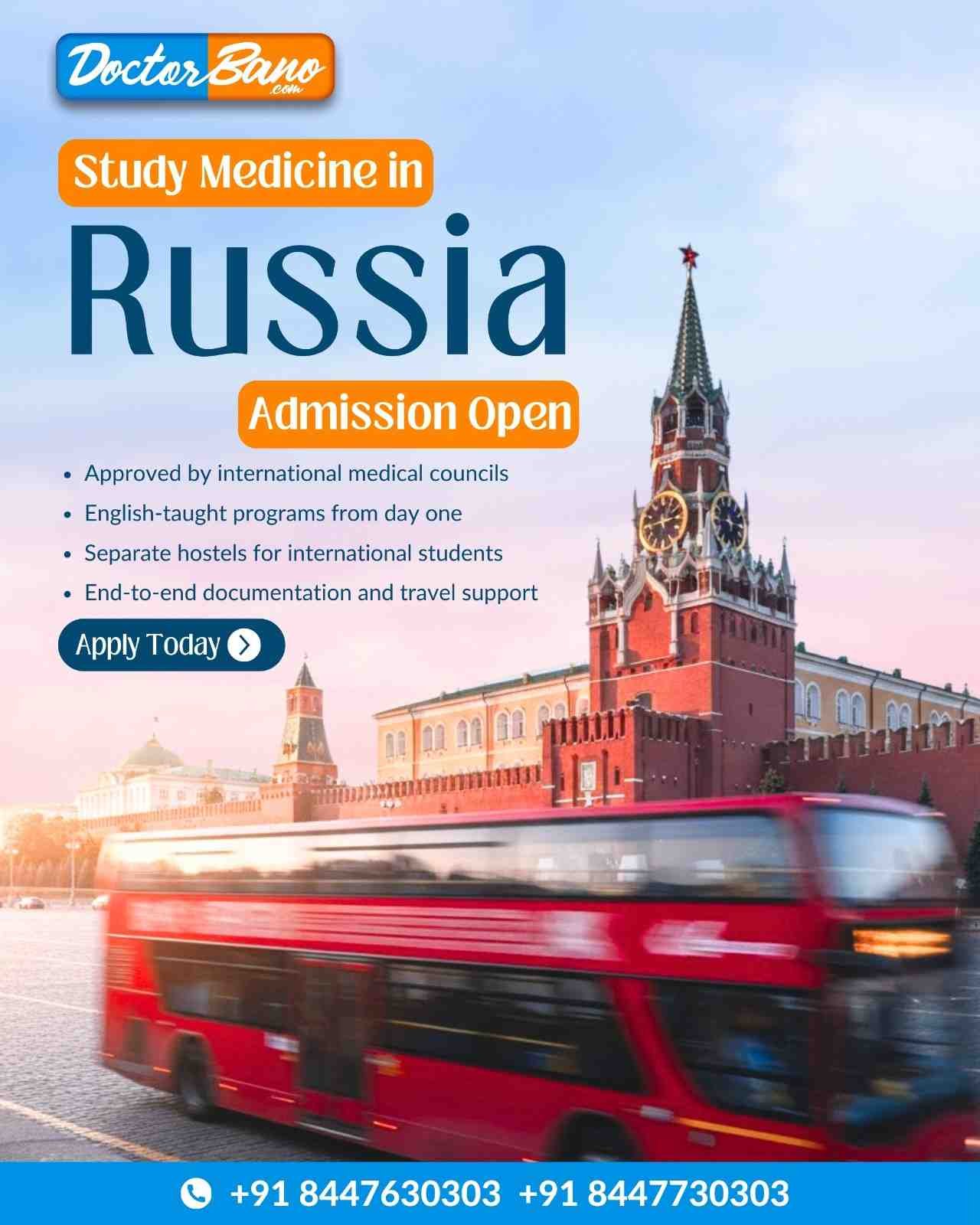 Study MBBS in Russia—for Indian students